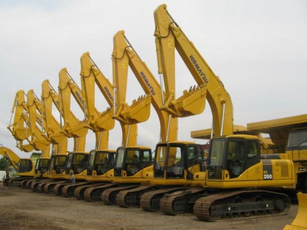 Rental Alat Berat (Heavy Equipment) meliputi :
